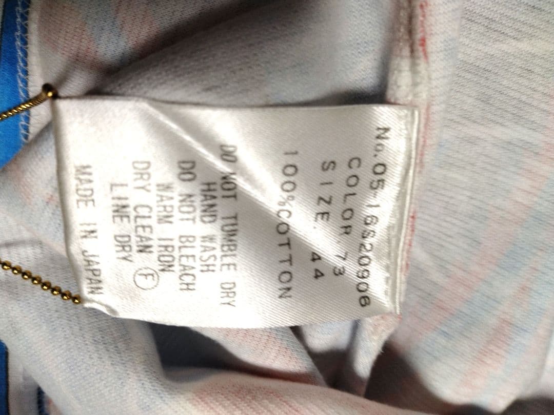DRESS CANP 日本製 新品　未使用　タンクトップ　総柄　S 44 　袖無