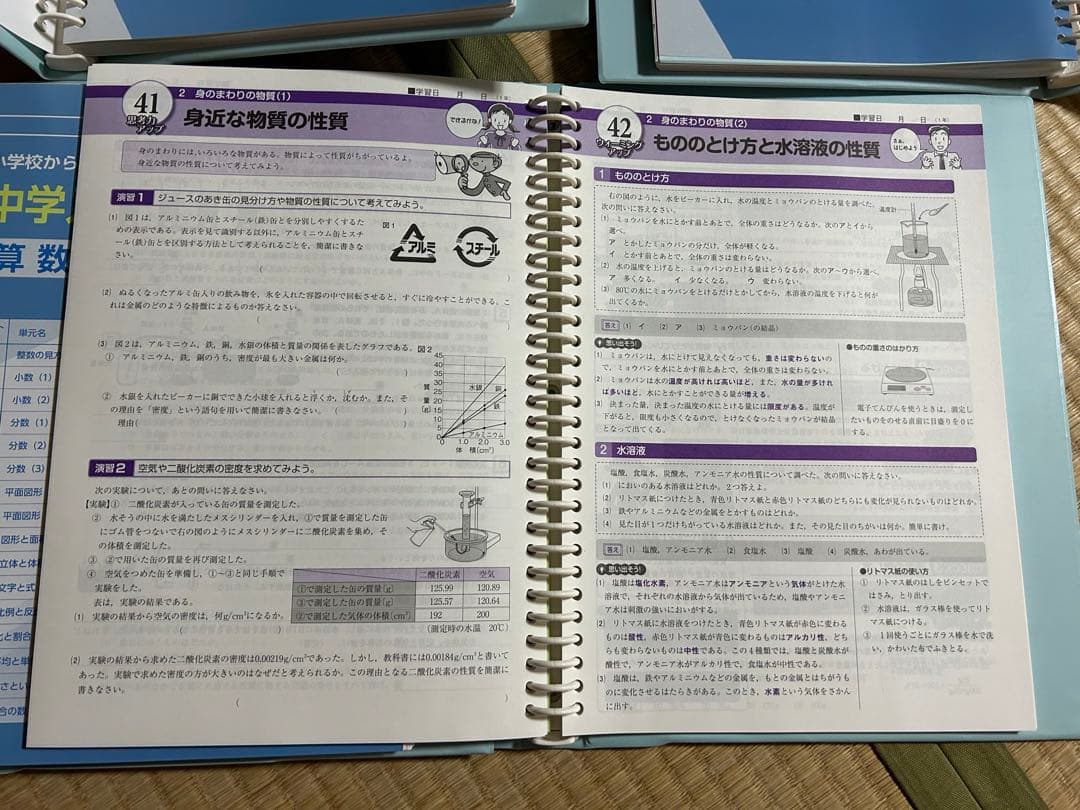中学1年生用教材5教科　マイティナビ