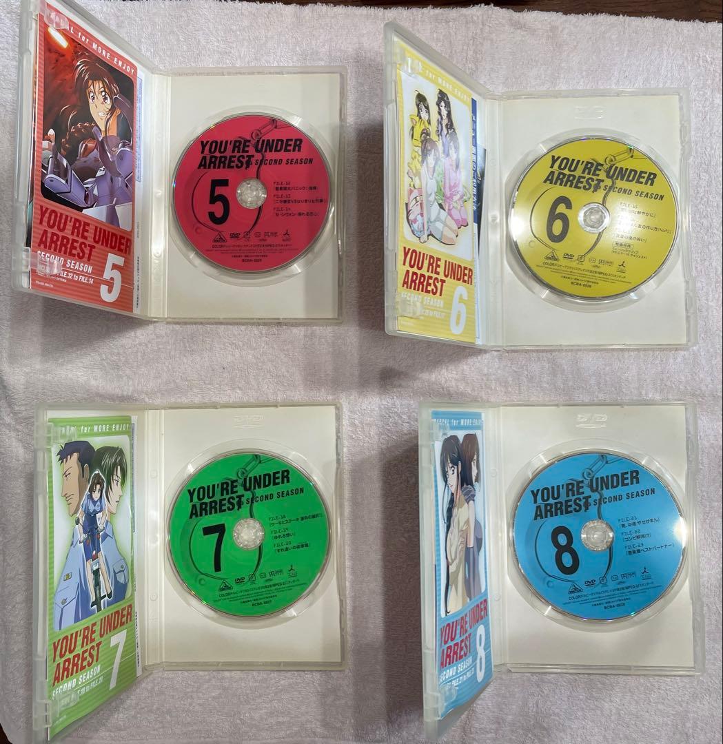 逮捕しちゃうぞ SECOND SEASON DVD(全巻9本セット)