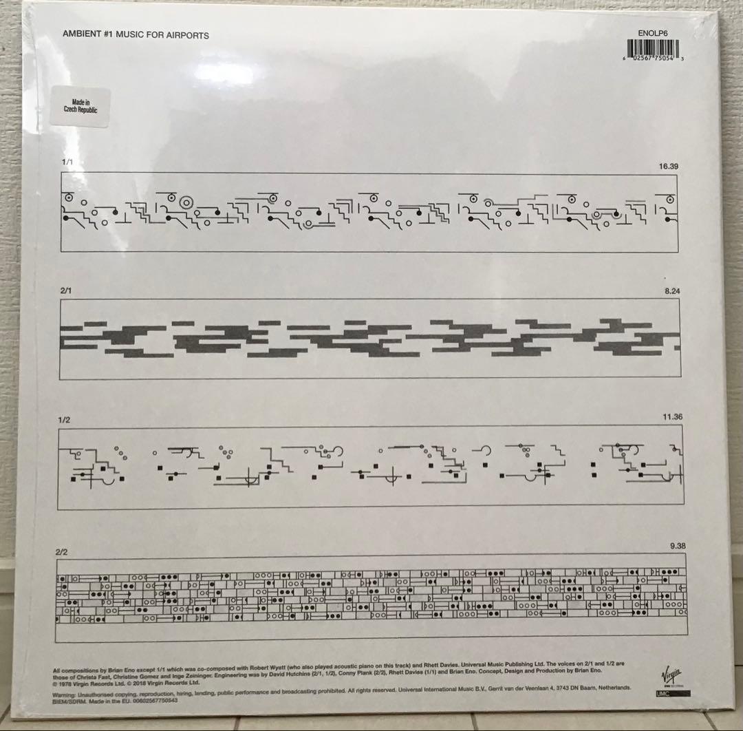 【新品LP】AMBIENT 1 MUSIC FOR AIRPORTS