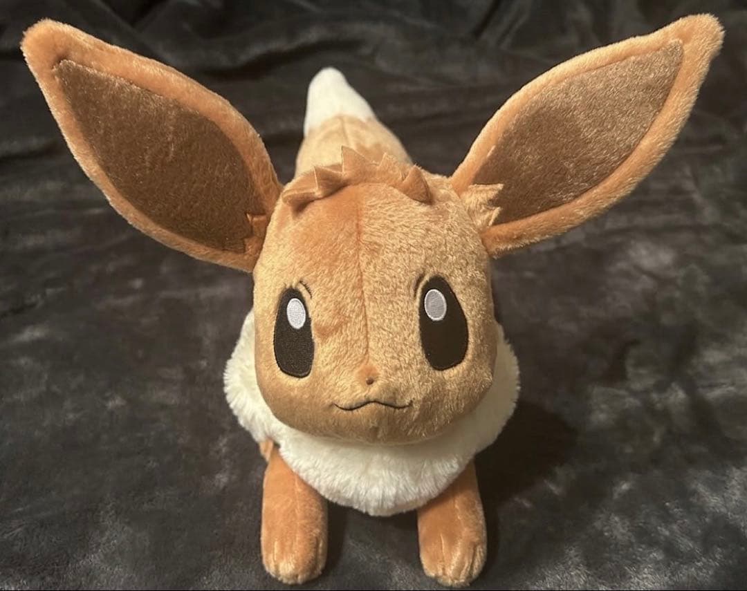 ホ*！様 【新品】等身大 イーブイ ぬいぐるみ 寝そべり ポケモン