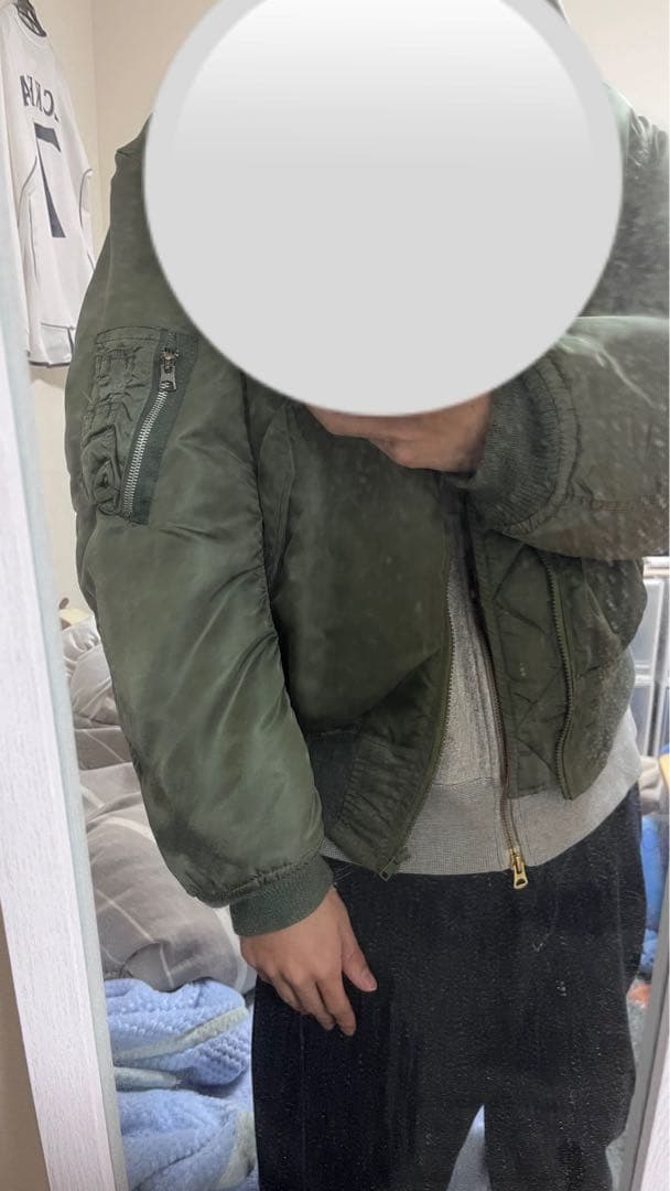 80sMA-1 アルファインダストリート USA製