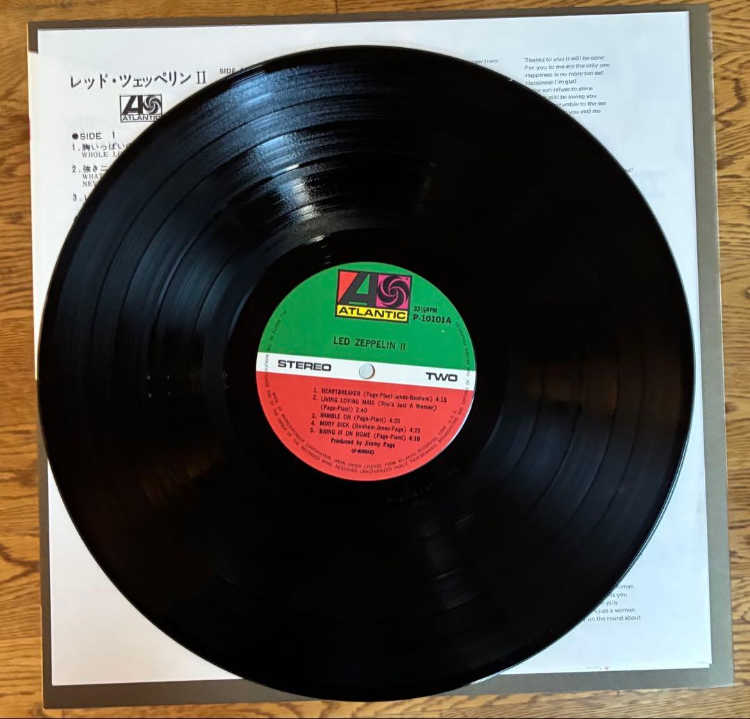 未使用ミント！「LED ZEPPELIN II」LP盤国内盤、ポスター付