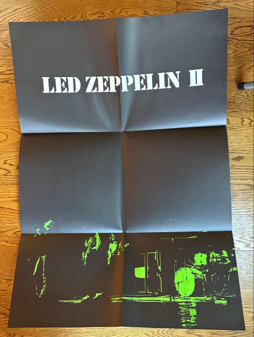 未使用ミント！「LED ZEPPELIN II」LP盤国内盤、ポスター付