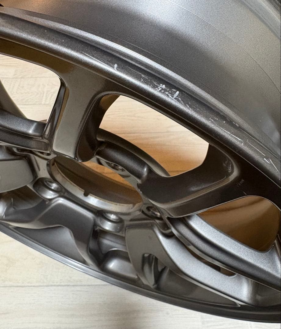 JB64 ジムニー 純正アルミホイール 16インチ 4本セット タイヤ無 キズ有