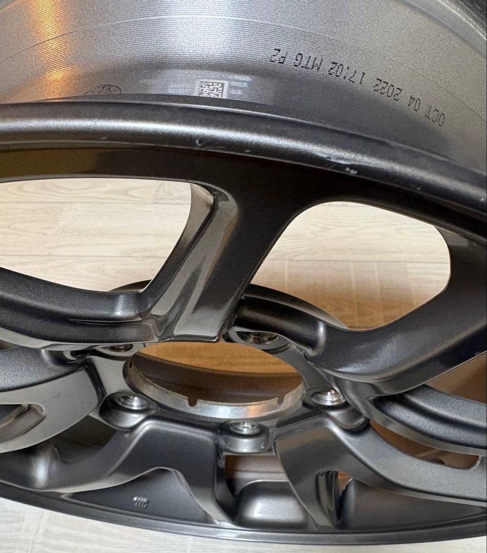 JB64 ジムニー 純正アルミホイール 16インチ 4本セット タイヤ無 キズ有