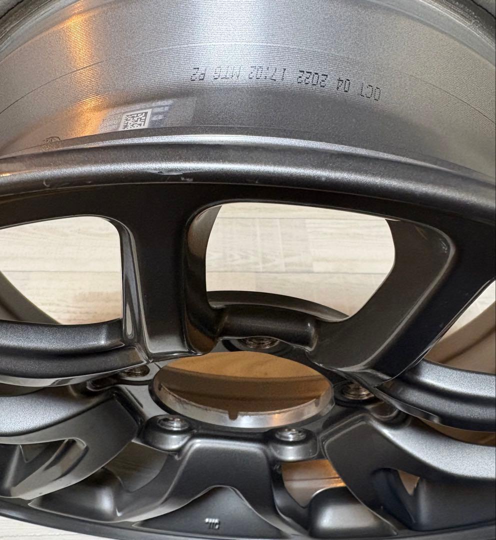 JB64 ジムニー 純正アルミホイール 16インチ 4本セット タイヤ無 キズ有