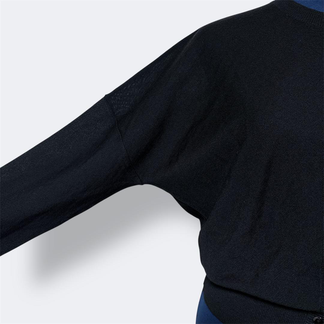 BALENCIAGA ウール　カーディガン　ドルマンスリーブ　薄手　L 黒