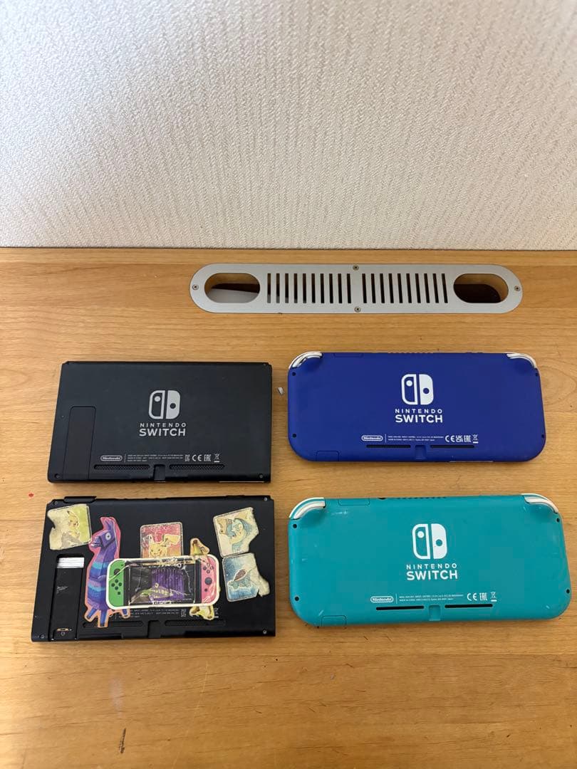 【ジャンク品】Nintendo Switch 本体4台まとめ