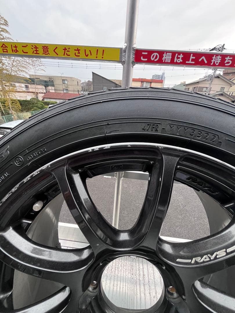 RAYS グラムライツ　トランスエックス18インチ　ハイエース6穴　4本