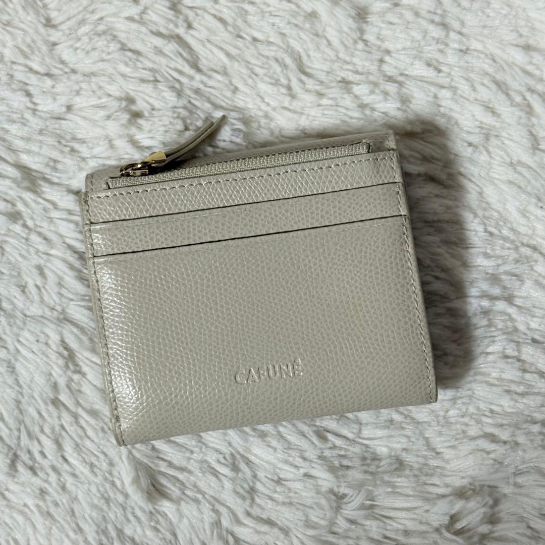 新品未使用✨　CAFUNE カフネ　ダブルCウォレット　三つ折り財布