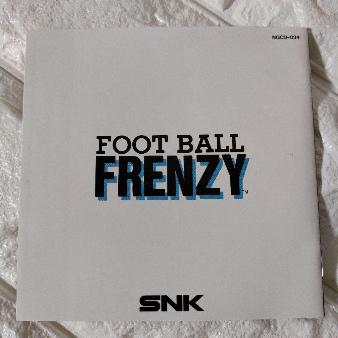 《SNK》★NEO-GEO/CD『フットボールフレンジー』※中古品