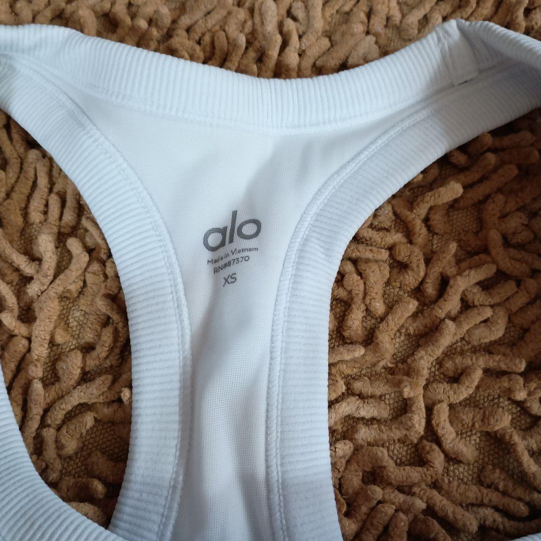 新品未使用 Alo Yoga Rib Support Tank ホワイト XS