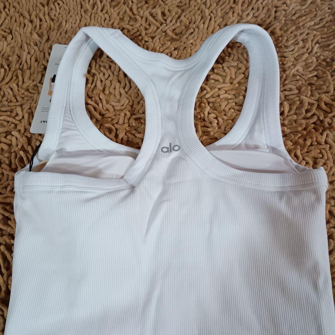 新品未使用 Alo Yoga Rib Support Tank ホワイト XS