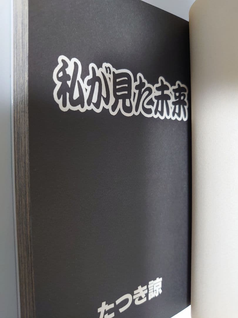 私が見た未来 入手困難　たつき詩