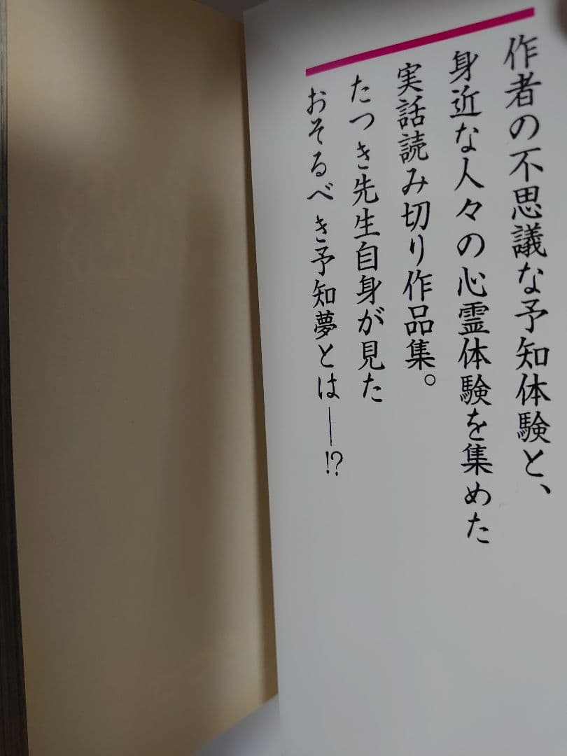 私が見た未来 入手困難　たつき詩