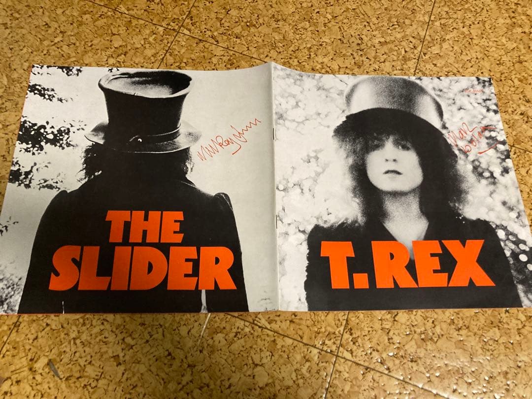日本・完全版！！T. REX THE SLIDER サイン入り