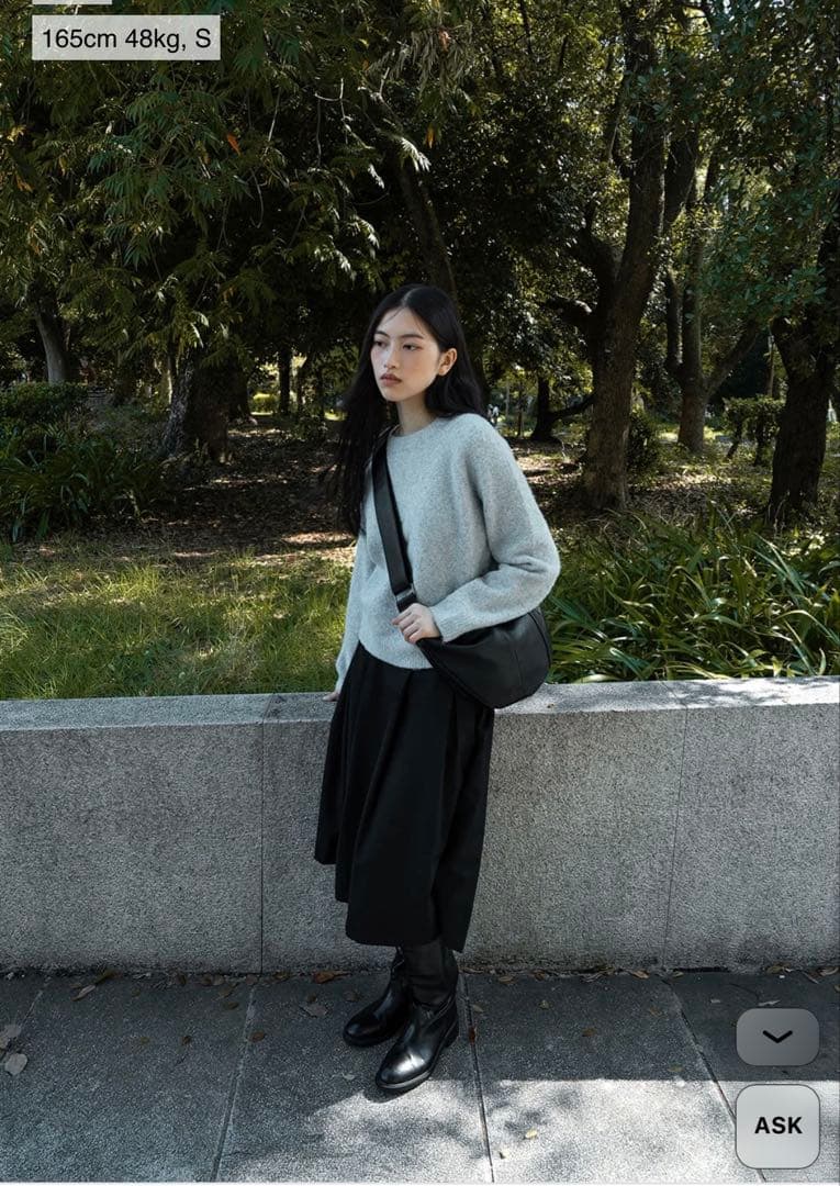 スカート OHOTORO Pocket Flow Skirt