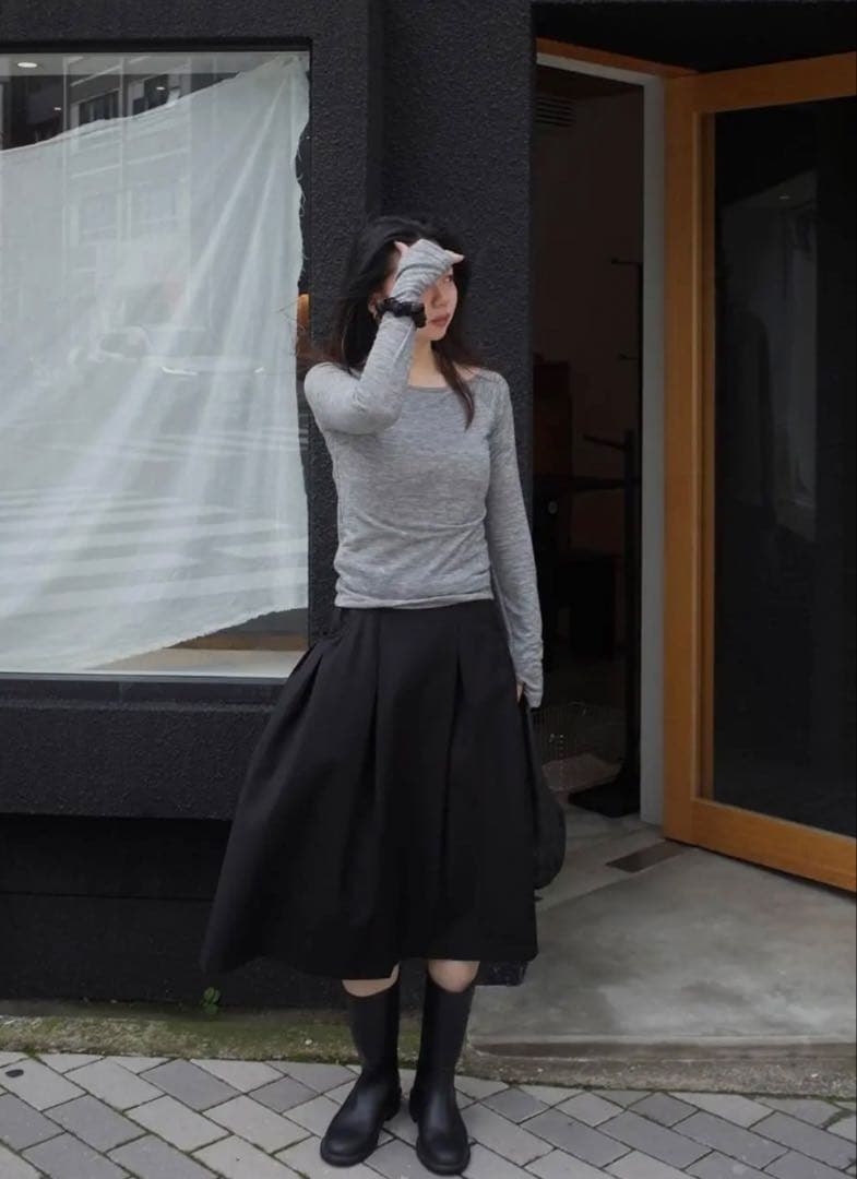スカート OHOTORO Pocket Flow Skirt