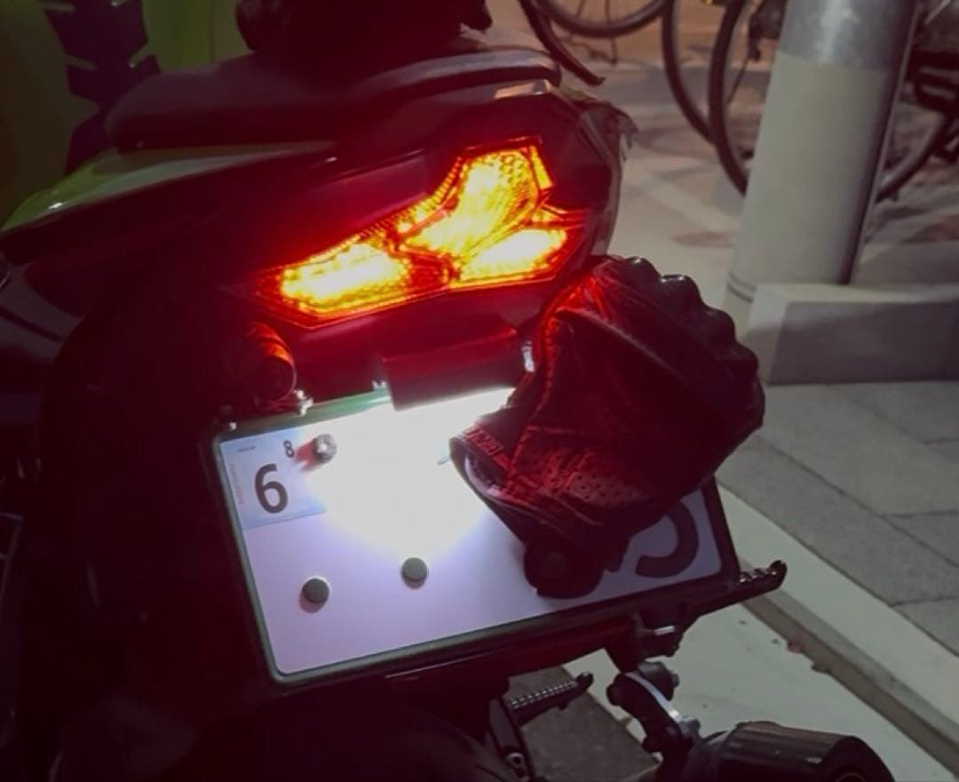 あさん専用　Zx6r フェンダーウインカーレスセット