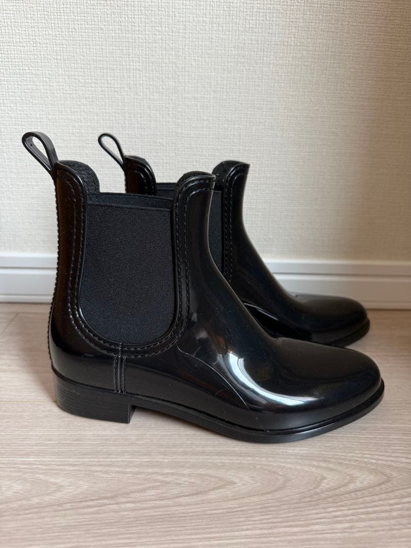 値下げしました☆Ｊ&M DAVIDSON ガスパールレインブーツ黒37