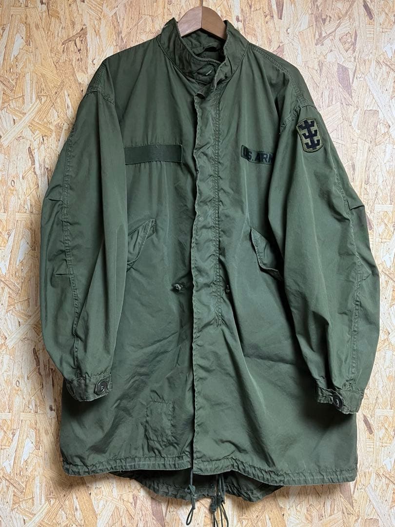 s*i様 U.S.ARMY M65 フィッシュテールパーカ 米軍実物 モッズコー