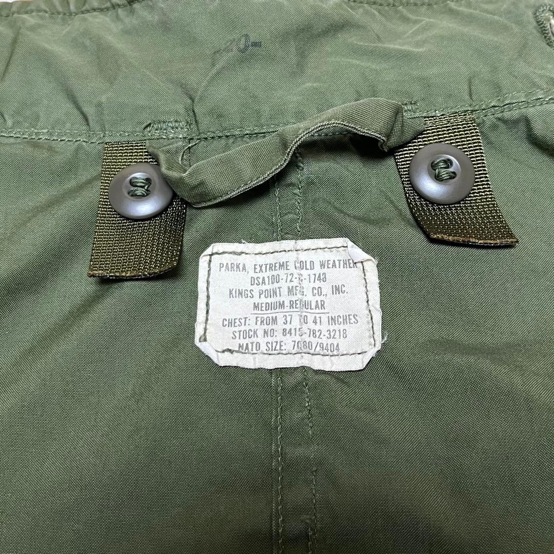 s*i様 U.S.ARMY M65 フィッシュテールパーカ 米軍実物 モッズコー
