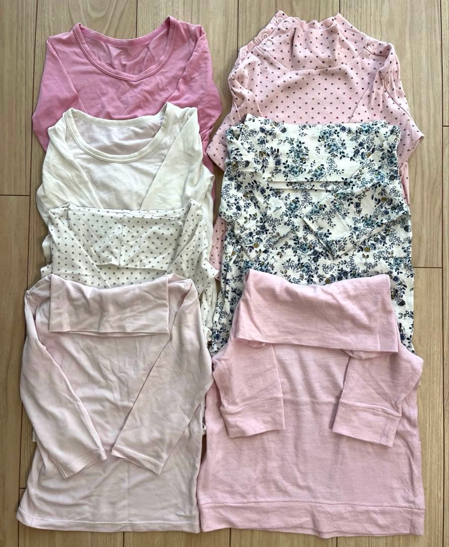 【最安】女の子 姉妹 80-100サイズ 春夏秋冬服 75点 まとめ売り