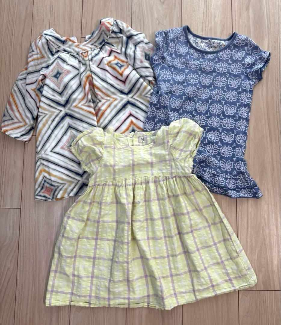 【最安】女の子 姉妹 80-100サイズ 春夏秋冬服 75点 まとめ売り