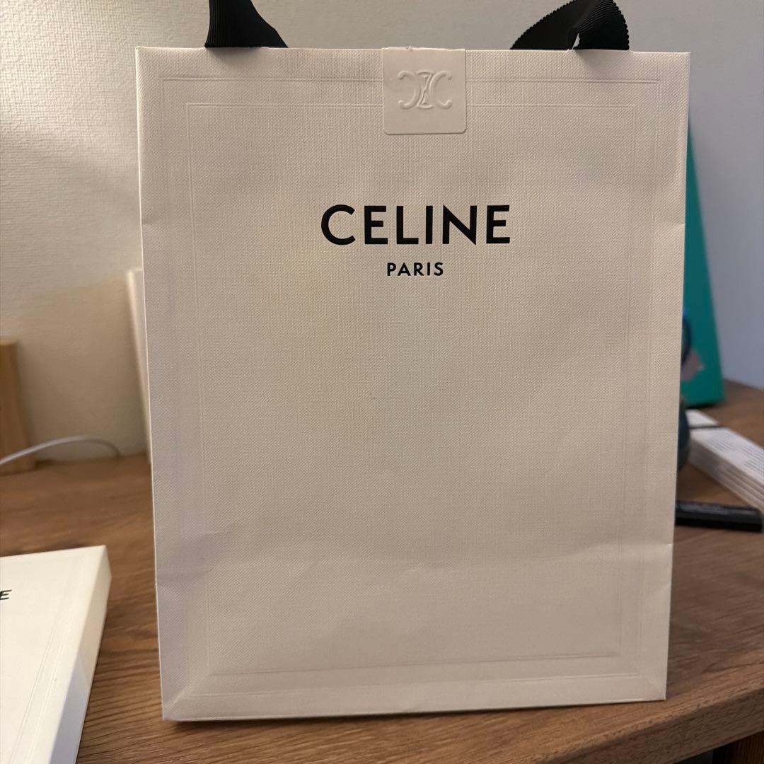 CELINE トリオンフ スモール グルメットネックレス / ロジウムフィニッシ
