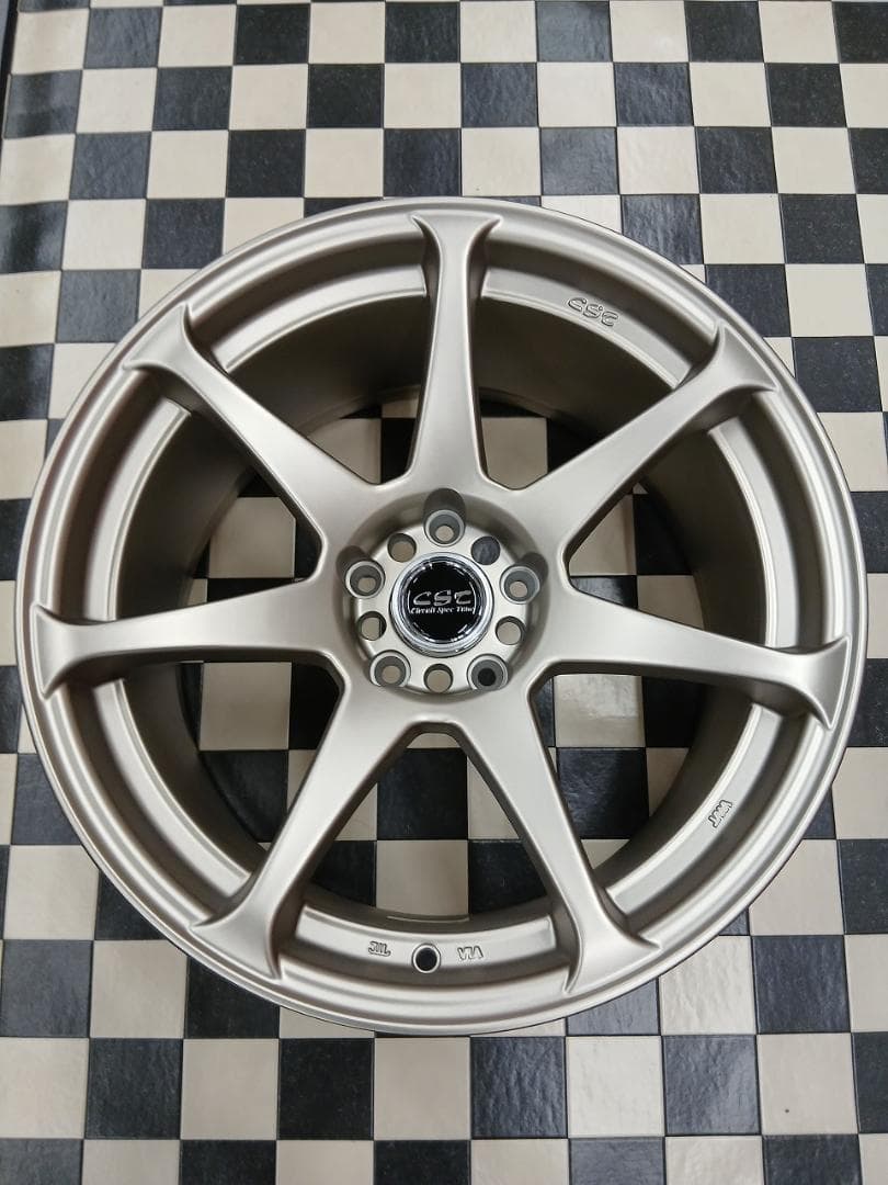 送料込新品2本★ZERO1 HYPER★18×9.5J 114.3-5★JZX