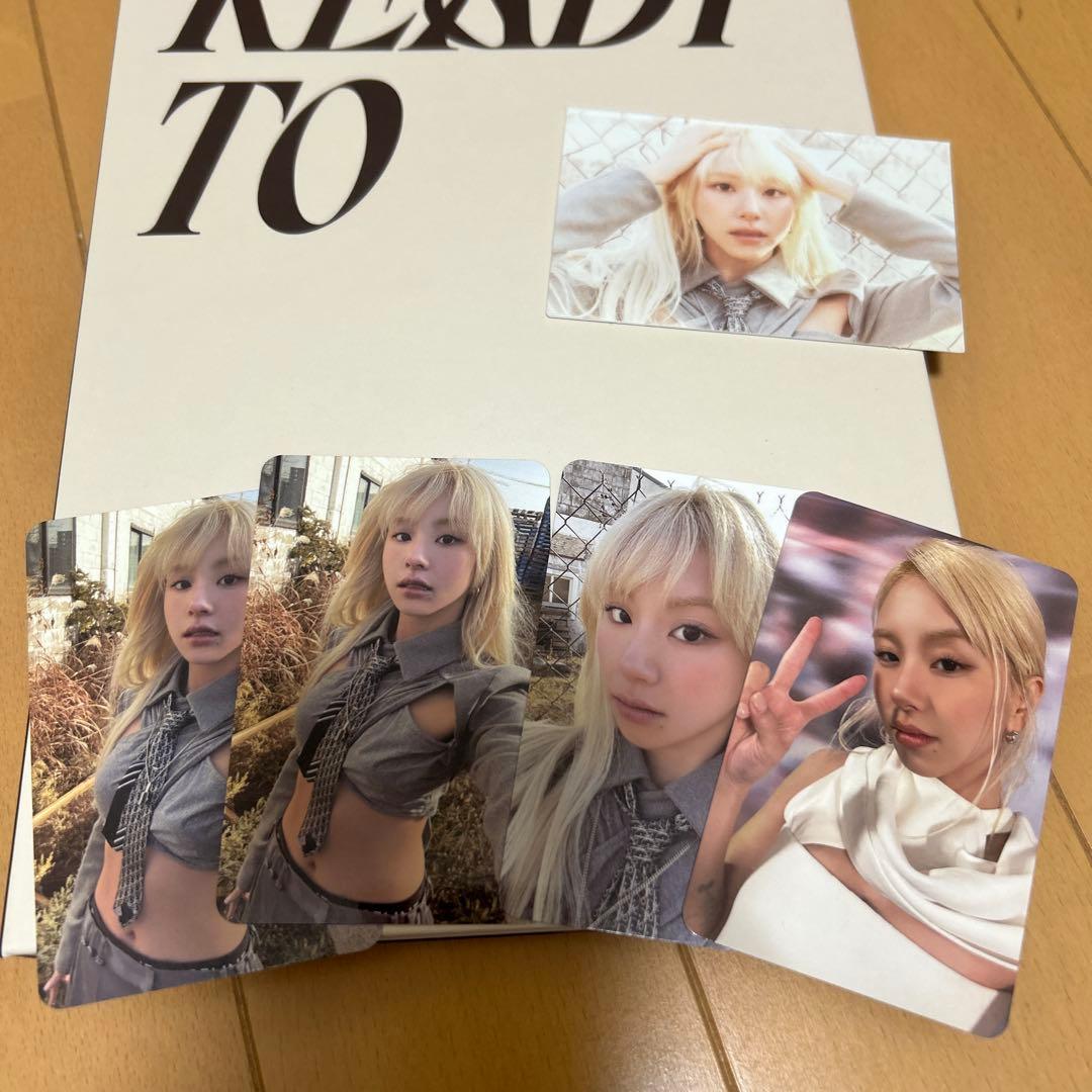 TWICE チェヨン 直筆サイン Ready to be トレカ アルバム