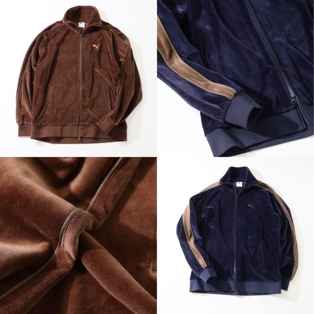 PUMA / プーマ 別注 ”T7” ベロア トラックジャケット