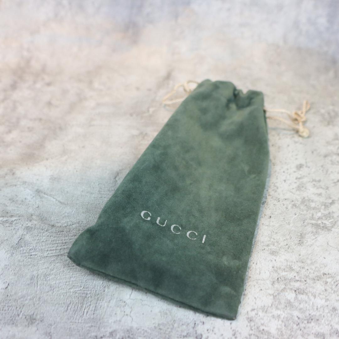 GUCCI グッチ ロゴプレート オーバル サングラス ブラック ユニセックス