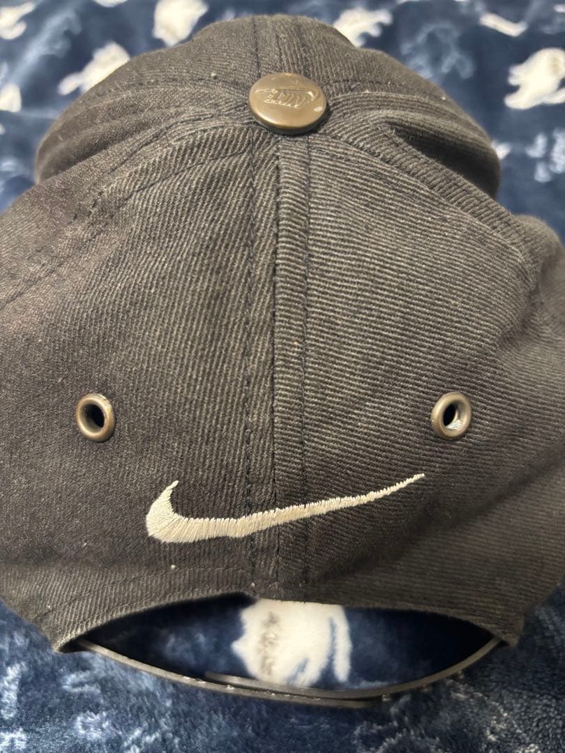 90s oldNIKE カレッジロゴキャップ