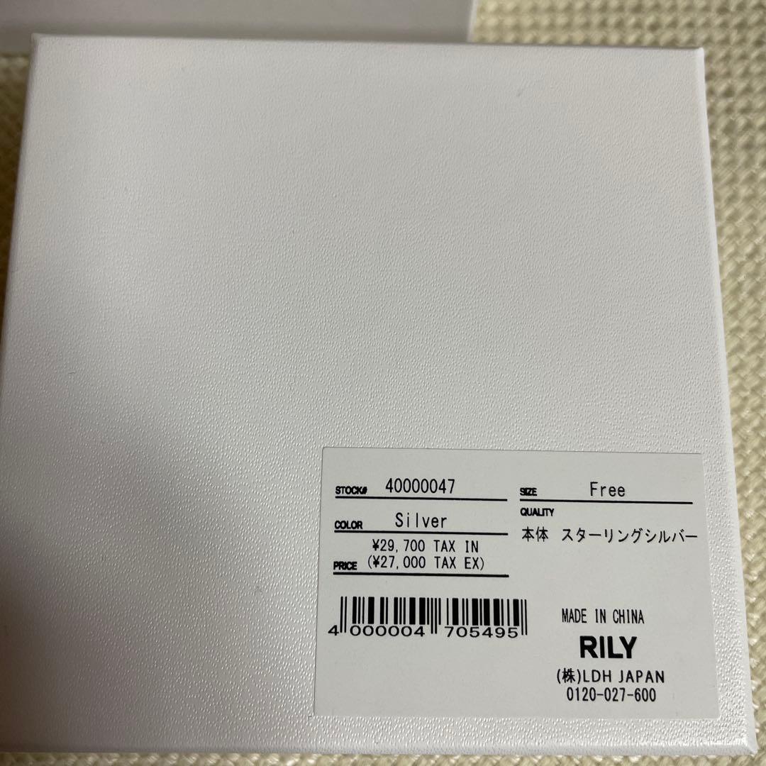 今市隆二　rily ネックレス　シルバー　925