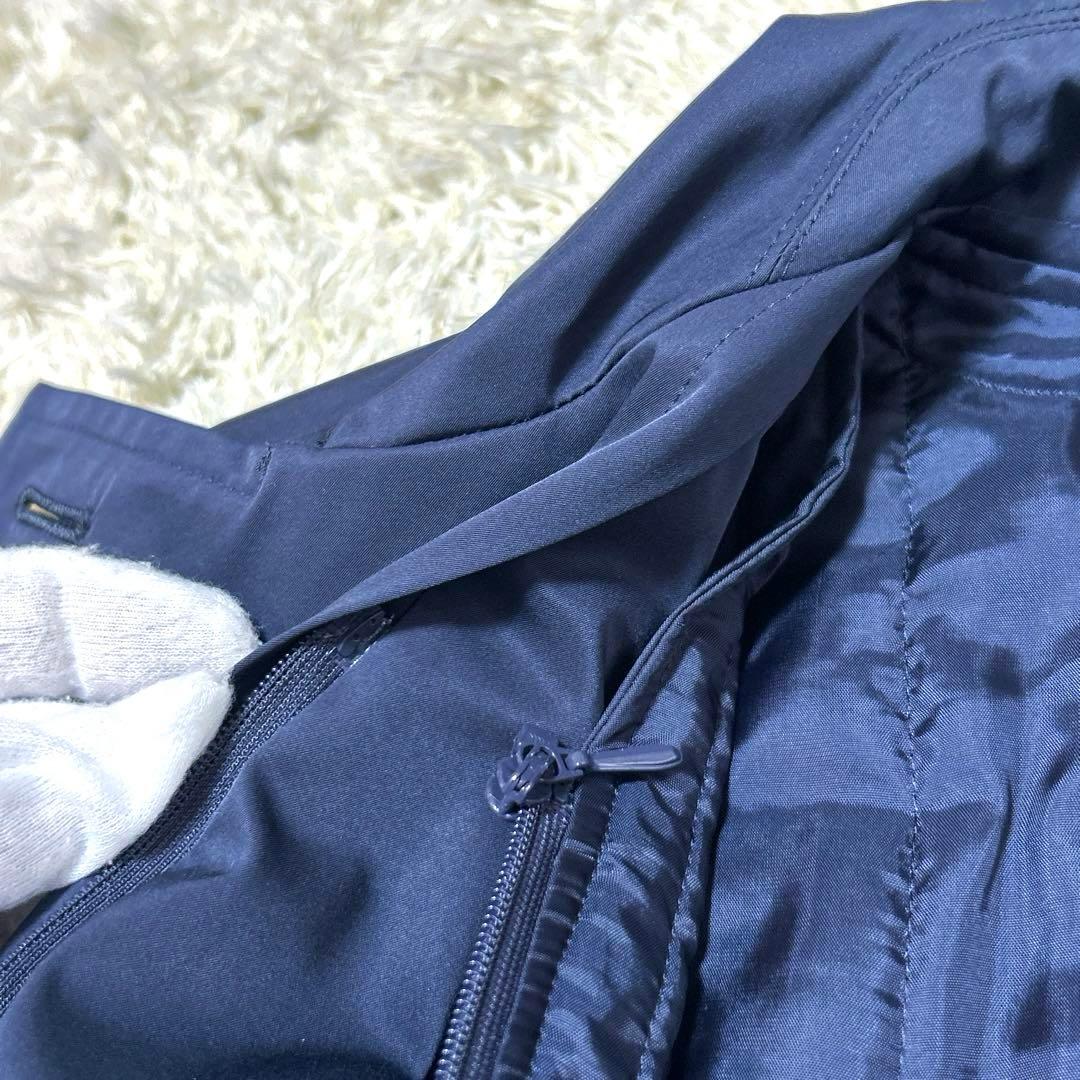 【未使用級 現行】レリアン　トレンチコート　ライナー　ネイビー　ベルト