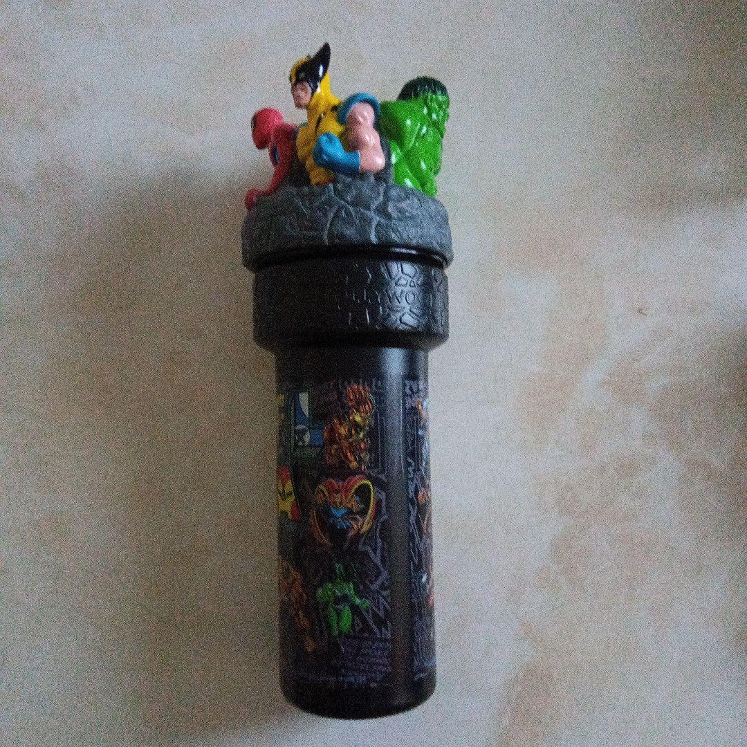90S ハリウッド ユニバーサルスタジオ マーベル ドリンクボトル 新品 袋付