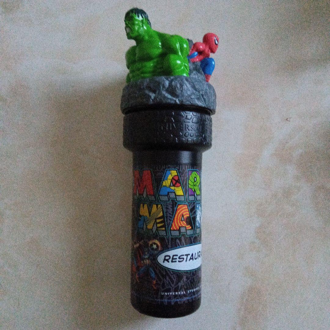 90S ハリウッド ユニバーサルスタジオ マーベル ドリンクボトル 新品 袋付