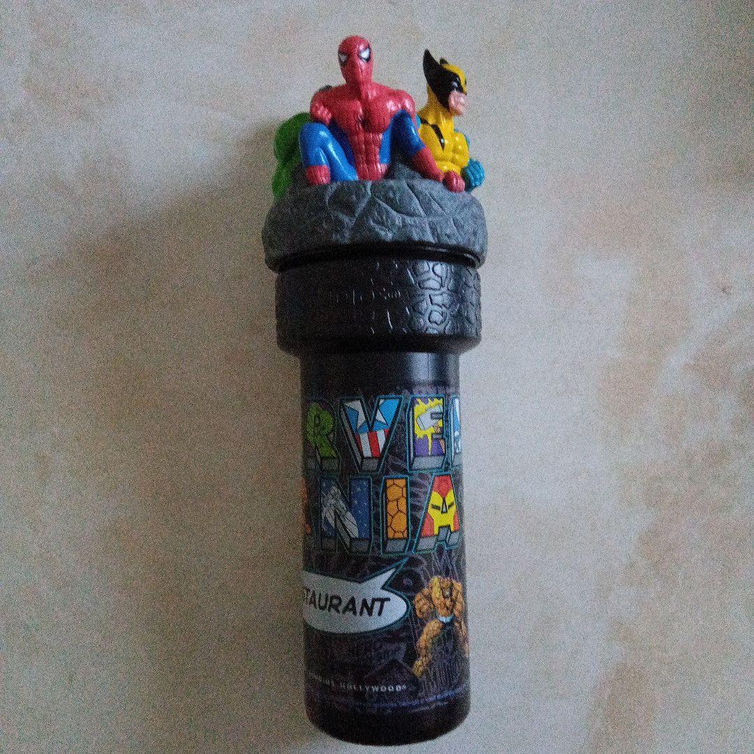 90S ハリウッド ユニバーサルスタジオ マーベル ドリンクボトル 新品 袋付