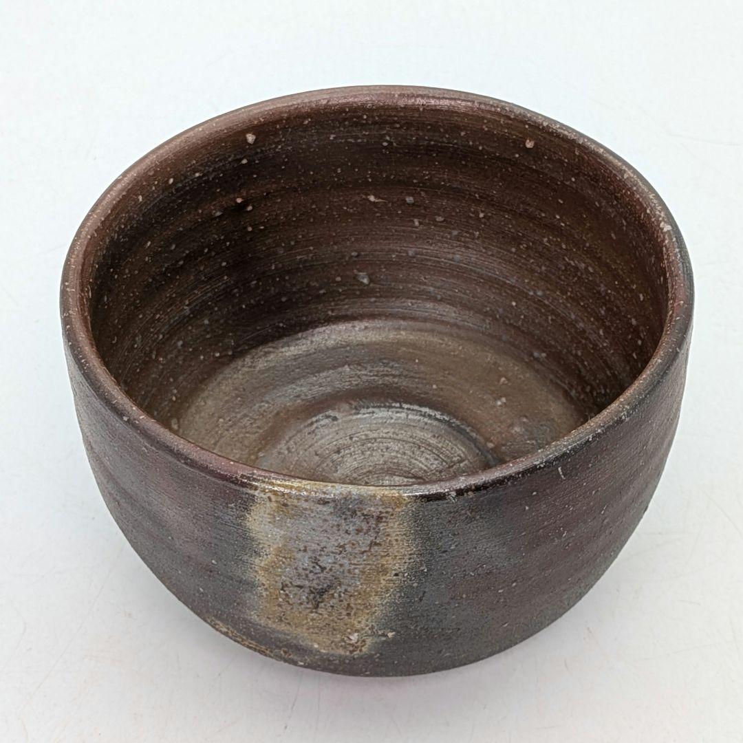 伝統工芸士 小川秀蔵 備前焼 茶盌 共箱合布栞 抹茶碗 抹茶茶碗 茶道具 茶器