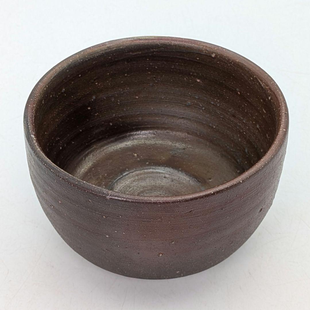 伝統工芸士 小川秀蔵 備前焼 茶盌 共箱合布栞 抹茶碗 抹茶茶碗 茶道具 茶器