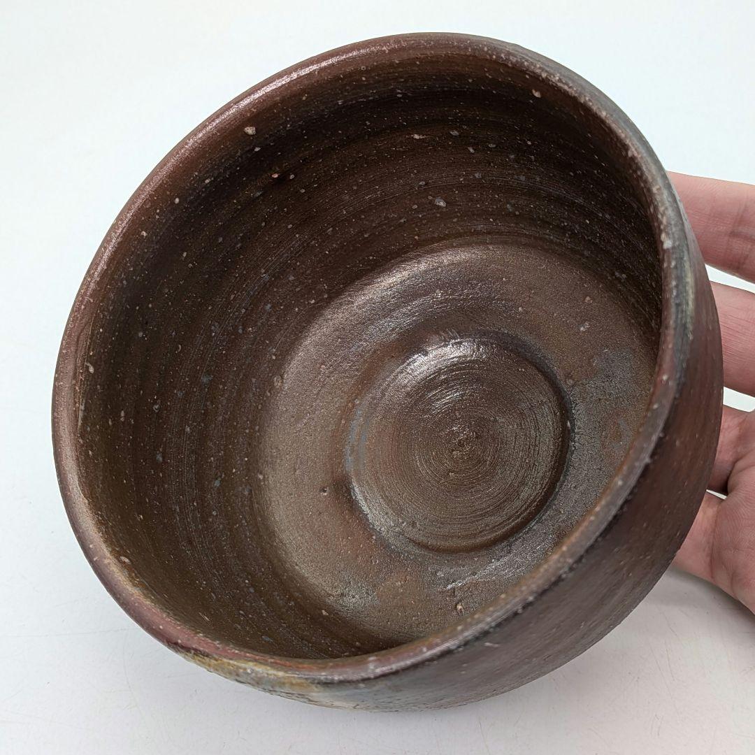 伝統工芸士 小川秀蔵 備前焼 茶盌 共箱合布栞 抹茶碗 抹茶茶碗 茶道具 茶器