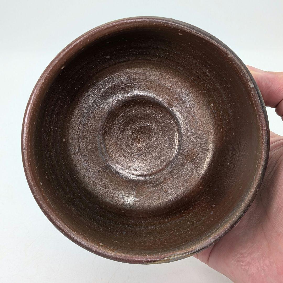 伝統工芸士 小川秀蔵 備前焼 茶盌 共箱合布栞 抹茶碗 抹茶茶碗 茶道具 茶器