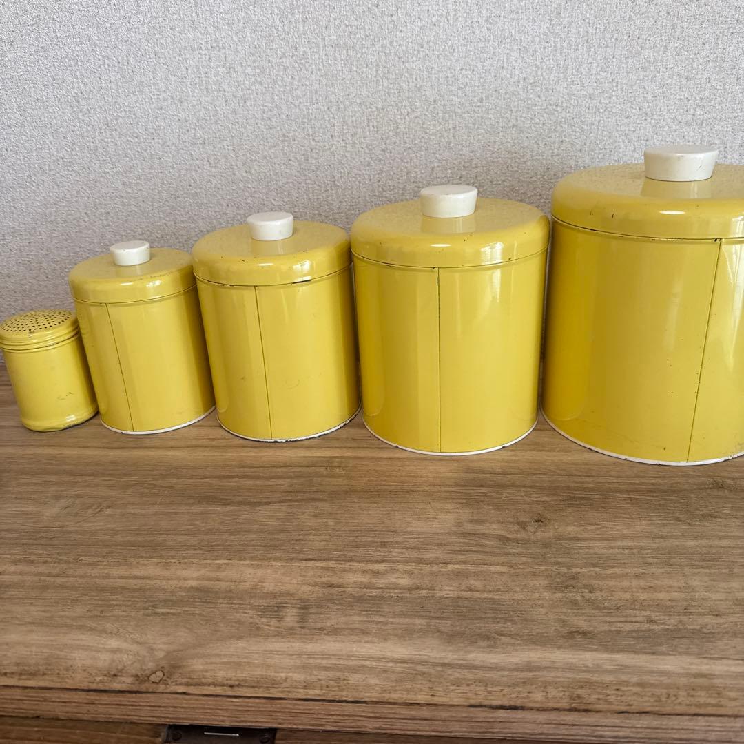 naランズバーグ5缶セット ブリキ缶 ティン缶 ヴィンテージ アンティーク
