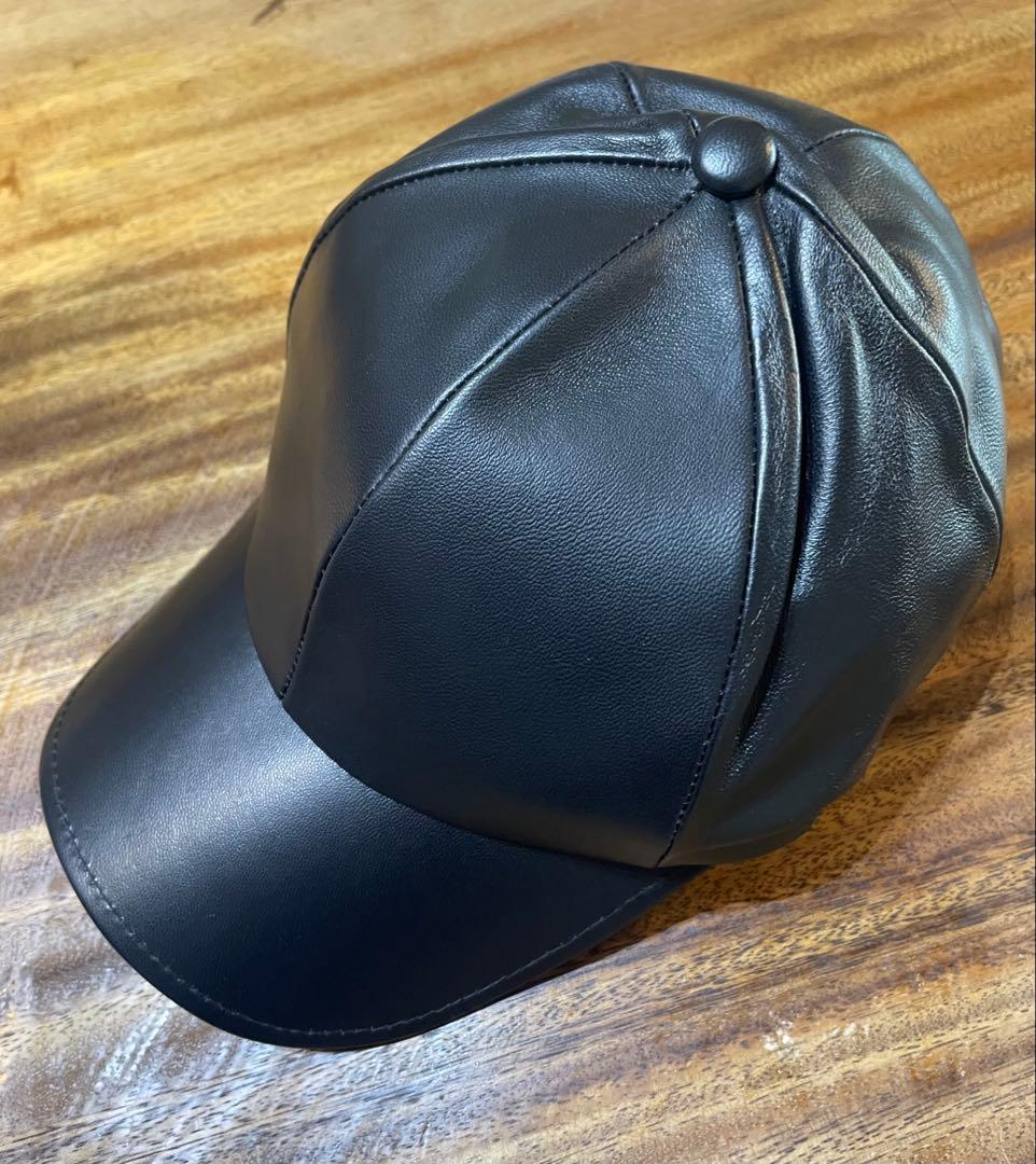 Schott ショット　レザー ベースボールキャップ