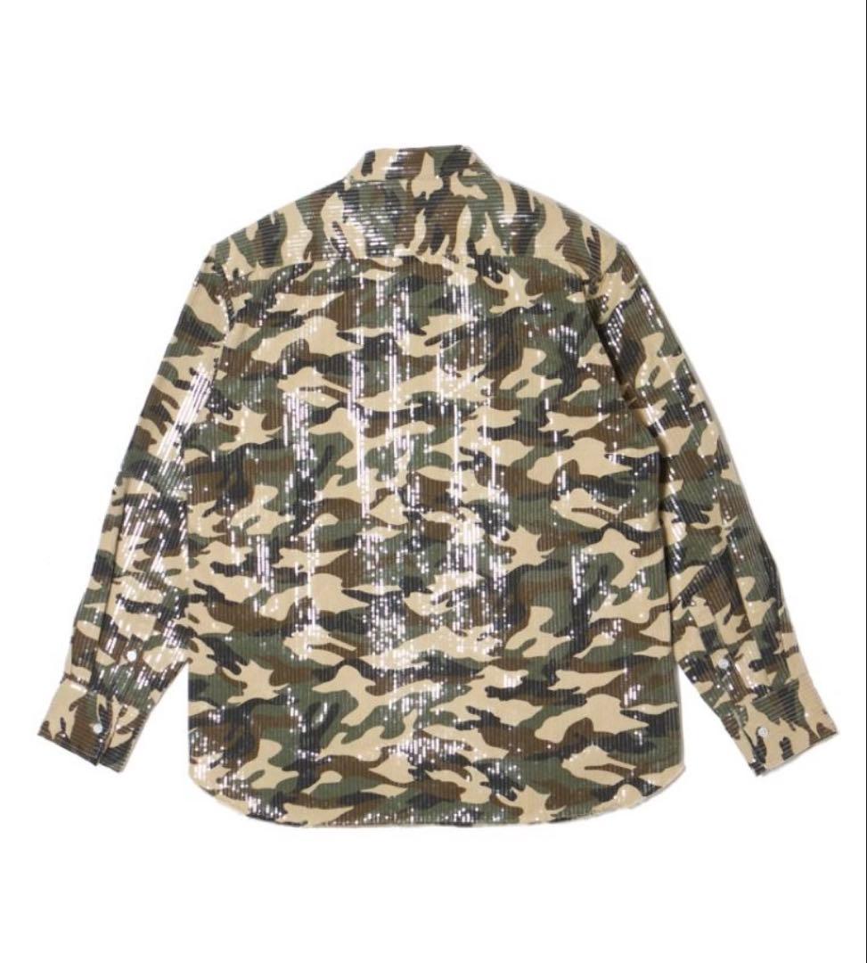 【完売品】タイムセール中！値下げ交渉可！AFB スパンコールシャツ size M