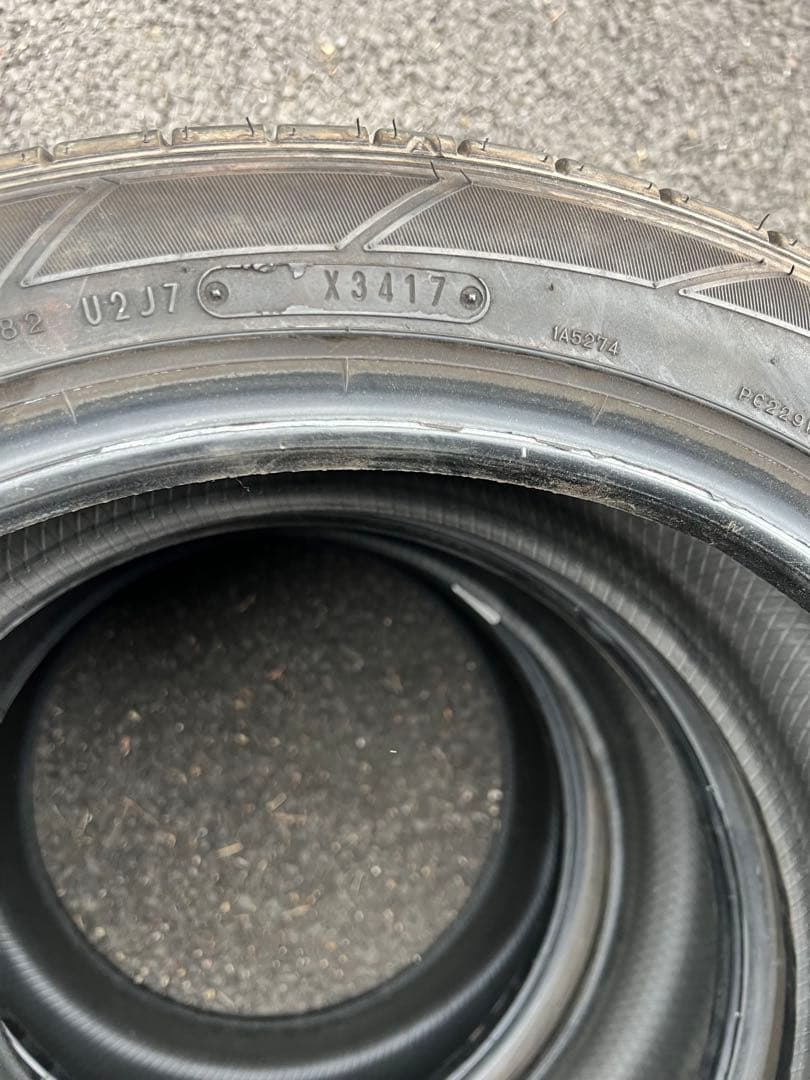 225/45R18, ダンロップ,2017年,2本