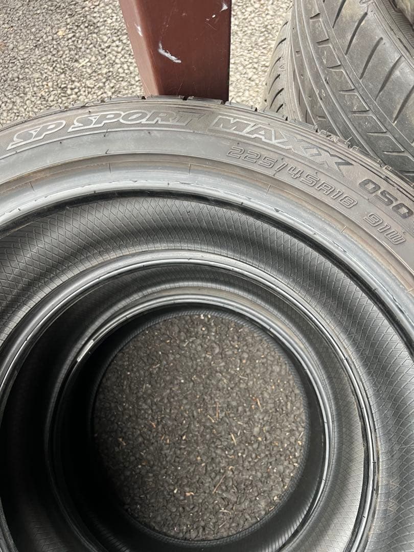 225/45R18, ダンロップ,2017年,2本