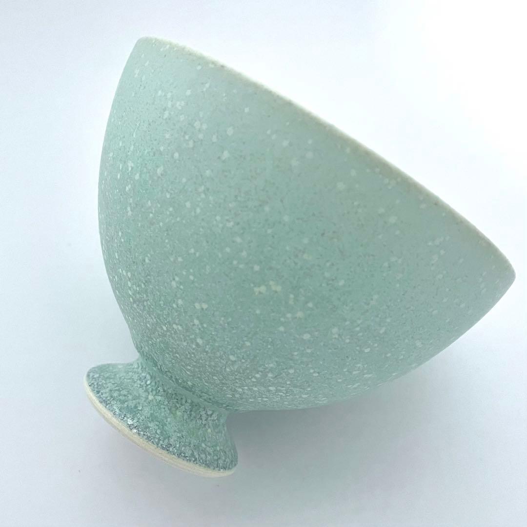 【ぽよさま専用】中村譲司 白翠結晶 茶碗 ペア 2つセット 飯碗 作家物